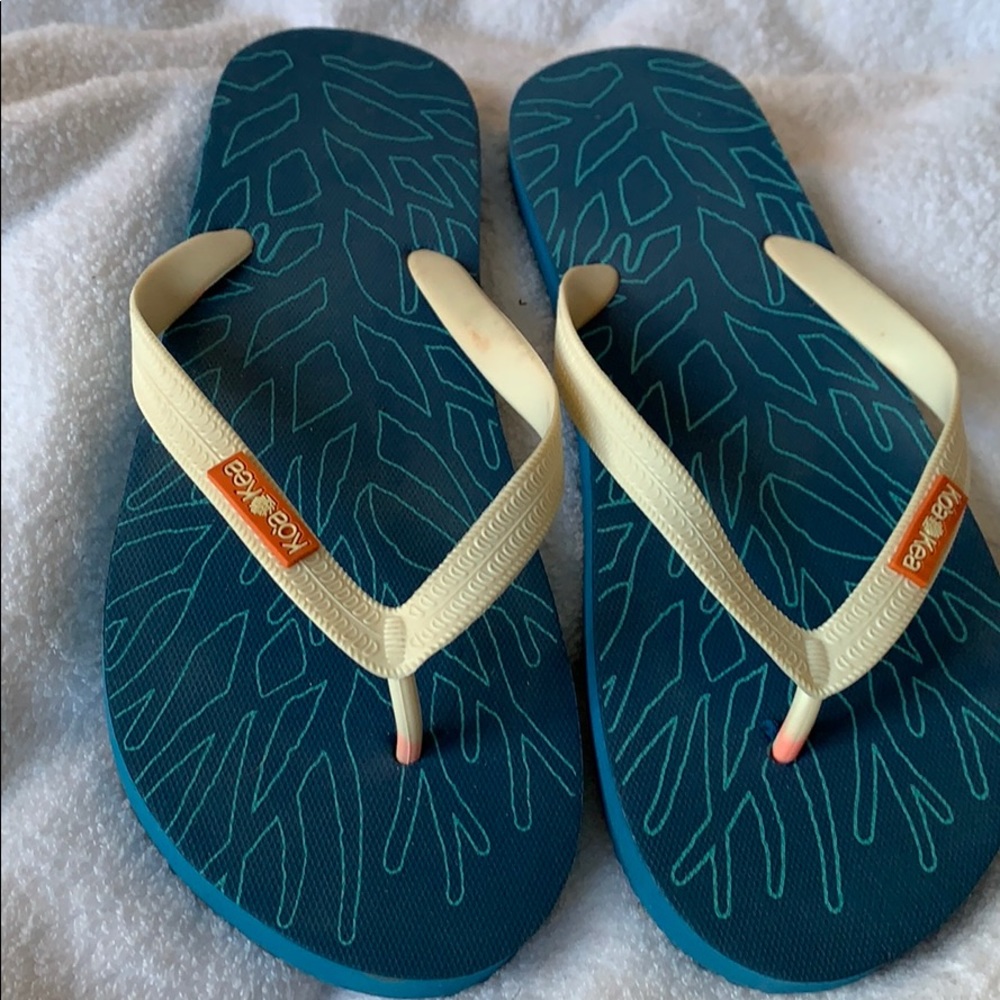 Ko’a Kea Kauai Hawaii Flip Flop 11.5 Sandals